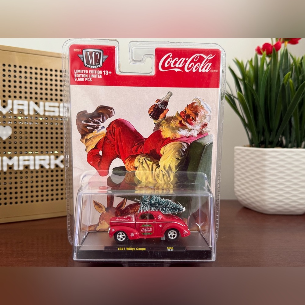 New M2 Machines Coca-Cola 1941 Willys Coupe